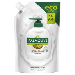 Palmolive Naturals Milk &Amp Almond (Mleko I Migdał) Kremowe Mydło W Płynie Do Rąk 1 L Zapas