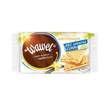 Wawel Wafle Waniliowe Bez Dodatku Cukru 110G