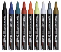 Donau Marker olejowy D-Oil, okrągły, 2,8mm, niebieski  - 3