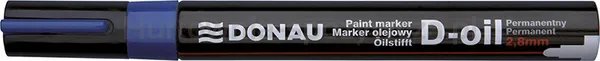 Donau Marker olejowy D-Oil, okrągły, 2,8mm, niebieski 