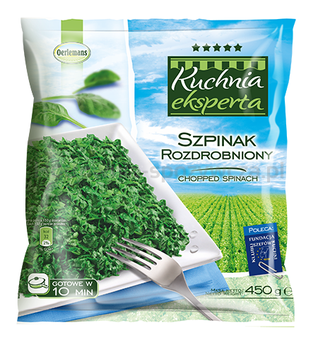 Kuchnia Eksperta Szpinak Porcjowany 450 G