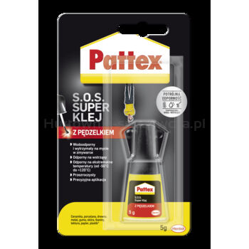 Pattex S.O.S. Super Klej z pędzelkiem 5g