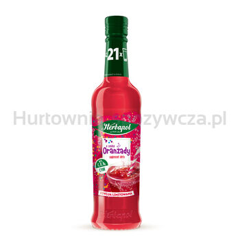 Herbapol Syrop O Smaku Oranżady Z Wit. C, D, B6 I Cynkiem 420 Ml