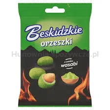 Beskidzkie Orzeszki ziemne w cieście o smaku wasabi 70g