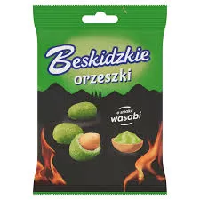 Beskidzkie Orzeszki ziemne w cieście o smaku wasabi 70g