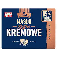 Lumiko Masło Extra 85% 200G Kremowe