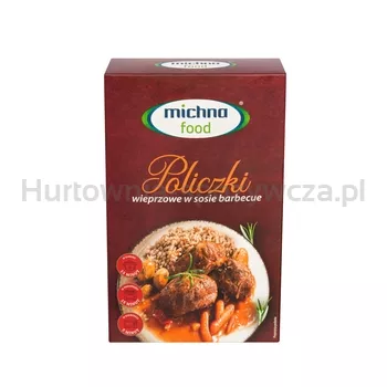 Michna Food Policzki Wieprzowe W Sosie Barbecue Około 0,5 KG