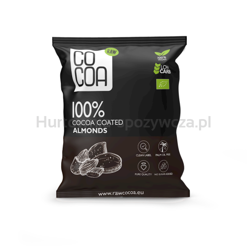 Migdały W Kakao Bez Dodatku Cukru Bio 70 G - Cocoa [BIO]