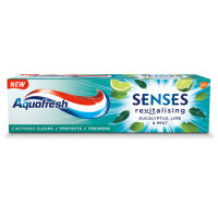 Aquafresh Pasta Do Zębów Senses O Smaku Eukaliptusa Z Miętą I Limonką 75 Ml