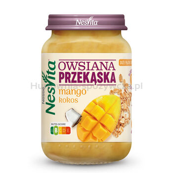 Nesvita Owsiana Przekąska Mango Kokos 190g