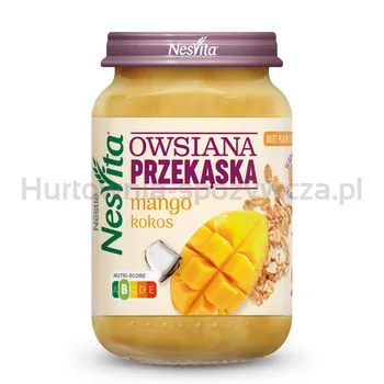 Nesvita Owsiana Przekąska Mango Kokos 190g