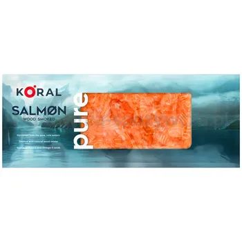 Koral Łosoś wędzony na zimno sałatkowy VAC 500 g