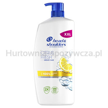 Head Shoulders Citrus Fresh Szampon przeciwłupieżowy z pompką 800 ml