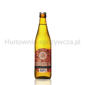 Piwo Bezalkoholowe Trzech Kumpli - 0,0% Citrus APA Unplugged - butelka bezzwrotna 500 ml