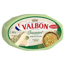 Valbon Camembert z posypką śródziemnomorską 180 g