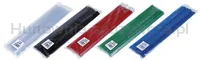 Donau Listwa Zaciskająca, Pvc, A4, 4Mm, Do 40 Kartek, Czerwona  - 2