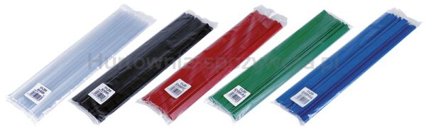 Donau Listwa zaciskająca, PVC, A4, 4mm, do 40 kartek, czerwona  - 2