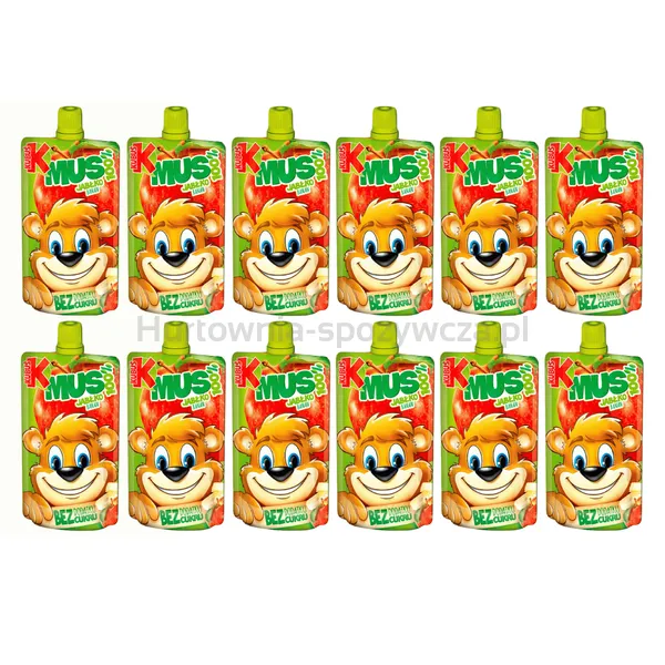 Kubuś Mus 100% Jabłko Banan 100 G