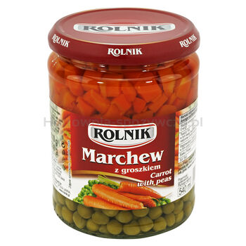 Rolnik Marchew z groszkiem 540 ml