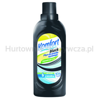 Komfort Black Hipoalergiczny Z Lanolina Płyn Do Prania Ręcznego 500Ml