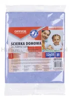 Ścierka domowa OFFICE PRODUCTS, wiskoza 70%, gr. 80g/mkg, 32x38cm, 3szt., mix kolorów - 5