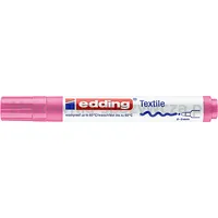 Marker tekstylny e-4500 EDDING, 2-3 mm, różowy - 3