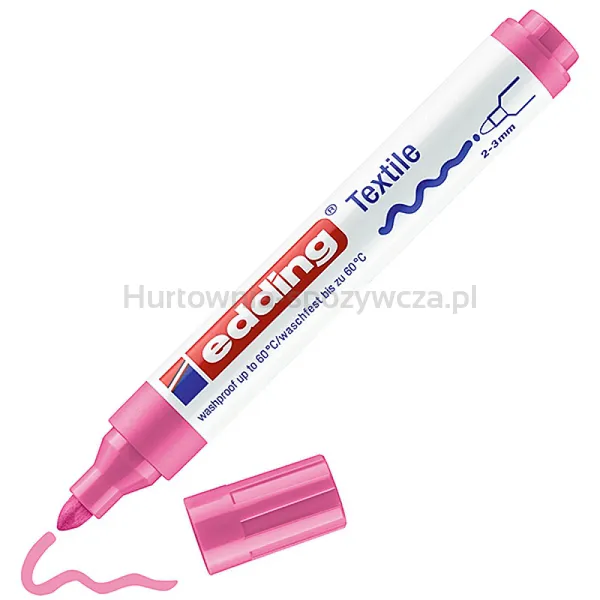 Marker Tekstylny E-4500 Edding, 2-3 Mm, Różowy