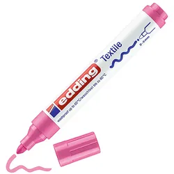 Marker Tekstylny E-4500 Edding, 2-3 Mm, Różowy