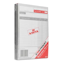 Rachunek, Wielokopia, Format A5