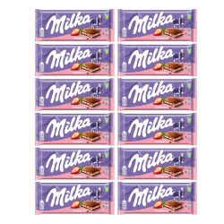 Milka Czekolada Strawberry 100G