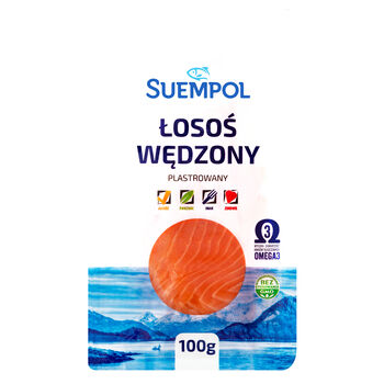 Suempol Łosoś wędzony NET 100g