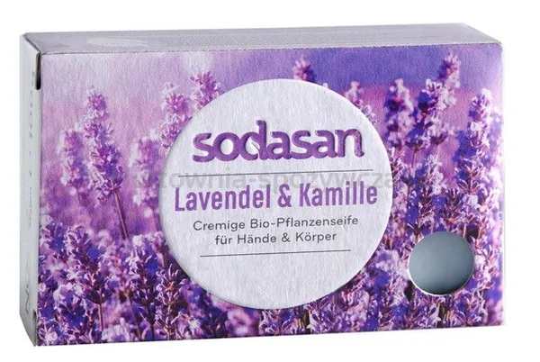 Mydło w kostce lawenda & rumianek BIO 100 g