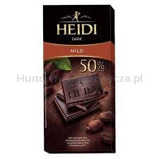 Heidi Czekolada Dark Mild 50% 80g