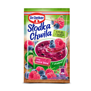 Dr.Oetker Słodka Chwila Kisiel Owoce Leśne Z Owocami 31,5G