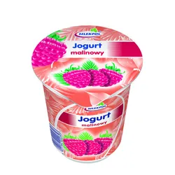 Mlekpol Jogurt  Malinowy 400 G