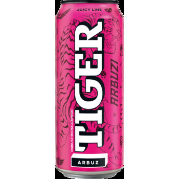 Tiger Juicy Line gazowany napój owocowy o smaku arbuza 500 ml