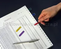 Post-It Zakładki indeksujące (684-ARR1), PP, 11,9x43,2mm, strzałka, 5x20 kart., mix kolorów  - 4