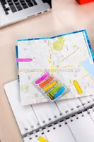 Post-It Zakładki indeksujące (684-ARR1), PP, 11,9x43,2mm, strzałka, 5x20 kart., mix kolorów  - 6
