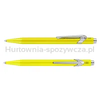 Długopis CARAN D'ACHE 849 Line Fluo, M, żółty - 3