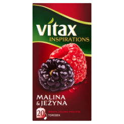Herbata Vitax Inspiracje Malina &Amp Jeżyna 20S