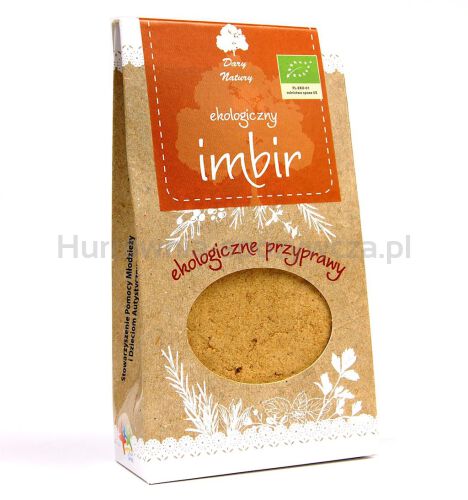 Imbir Mielony Bio 60 G - Dary Natury [BIO]