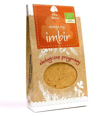 Imbir Mielony Bio 60 G - Dary Natury [BIO]