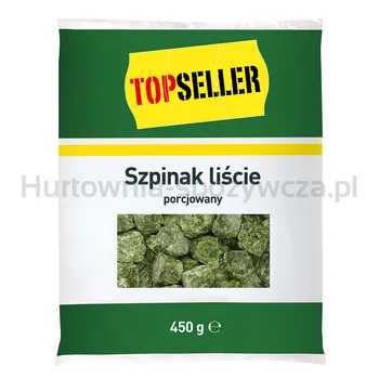 TOPS Szpinak liście porcjowany 450 g