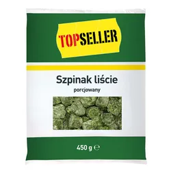 Topseller Szpinak liście porcjowany 450 g