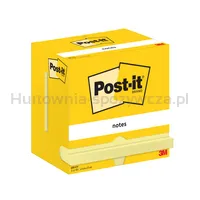 Bloczek Samoprzylepny Post-It, 76X127Mm, 12X100 Kart., Żółty - 2