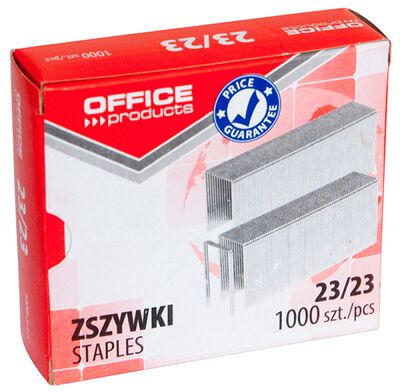 Office Products Zszywki  23/23, 1000szt. [BIURO]