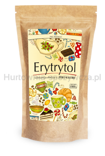 Erytrytol 1 Kg (Torebka Papierowa) - Pięć Przemian [BIO]