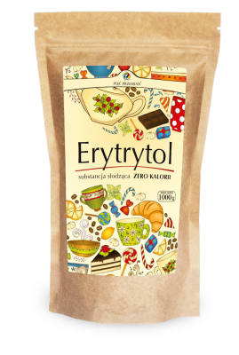 Erytrytol 1 Kg (Torebka Papierowa) - Pięć Przemian [BIO]