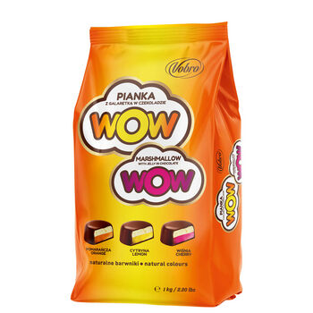 Vobro Pianko-galaretka WOW w czekoladzie 1000g