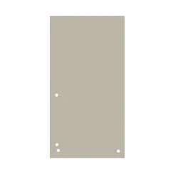 Przekładki Donau, Karton, 1/3 A4, 235X105Mm, 100Szt., Szare